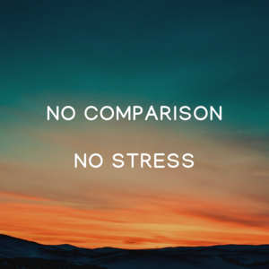 "No Stress" - No Comparison